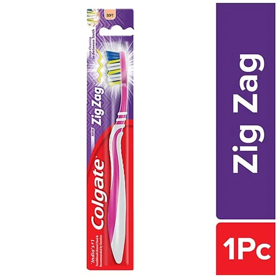 Zig Zag Soft Bristle Toothbrush