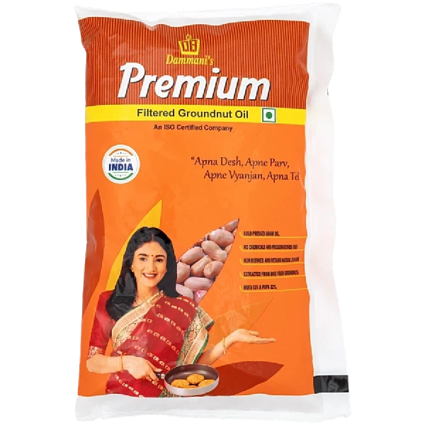 Dammani Premium Filtered Groundnut Oil