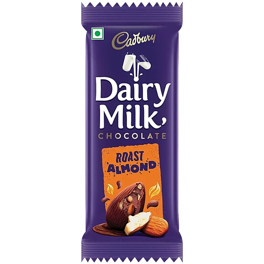 Dairy Milk Roast Almond Cricket Pack Chocolate Bar