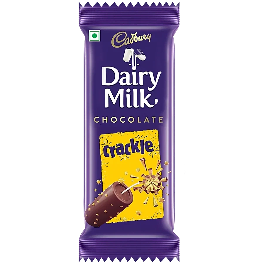 Dairy Milk Crackle Cricket Pack Chocolate Bar
